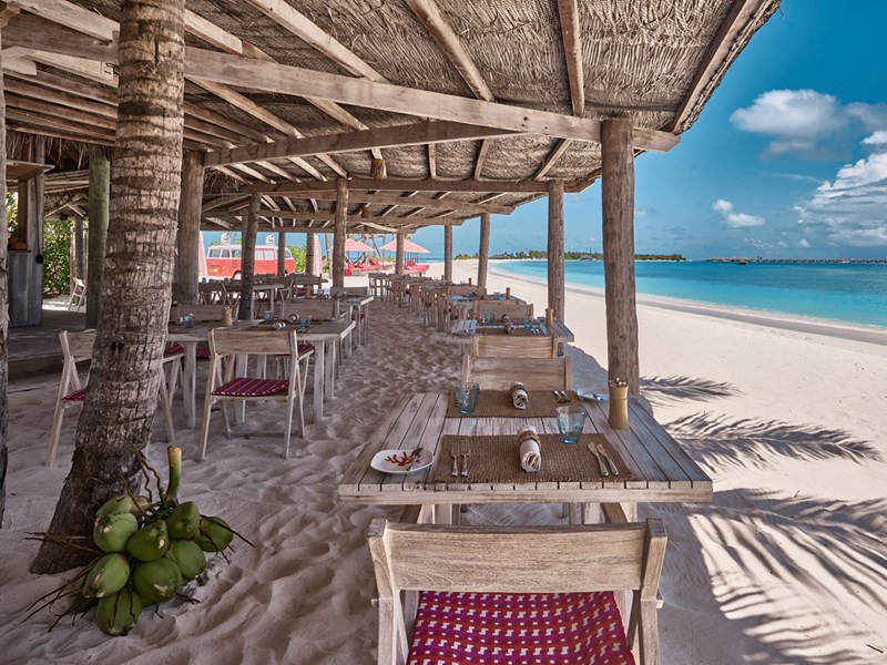Profitez d'un repas les pieds dans le sable au Crab Shack