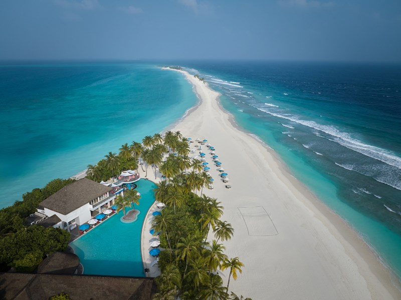 L’un des plus beaux banc de sable des Maldives