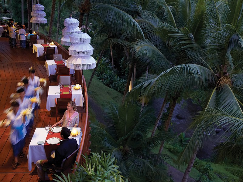 Restaurant Ayung Terrace du Four Seasons Sayan