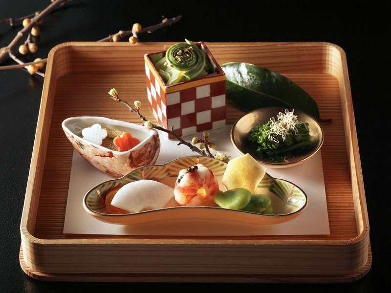 Une cuisine kaiseki d'exception