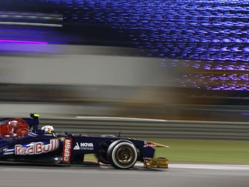 Aujourd'hui vous assisterez pour la première fois aux essais du Grand Prix d'Abu Dhabi