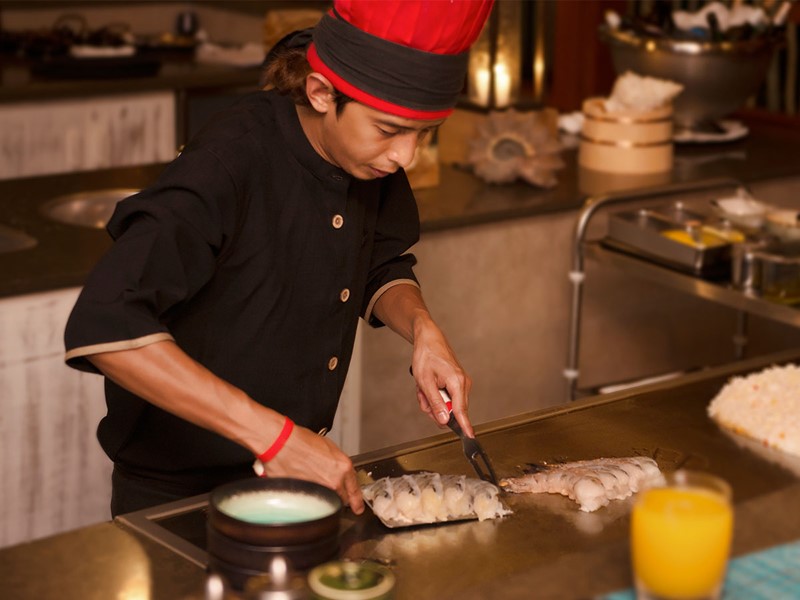 Spécialités japonaises au restaurant Seyshima du STORY Seychelles