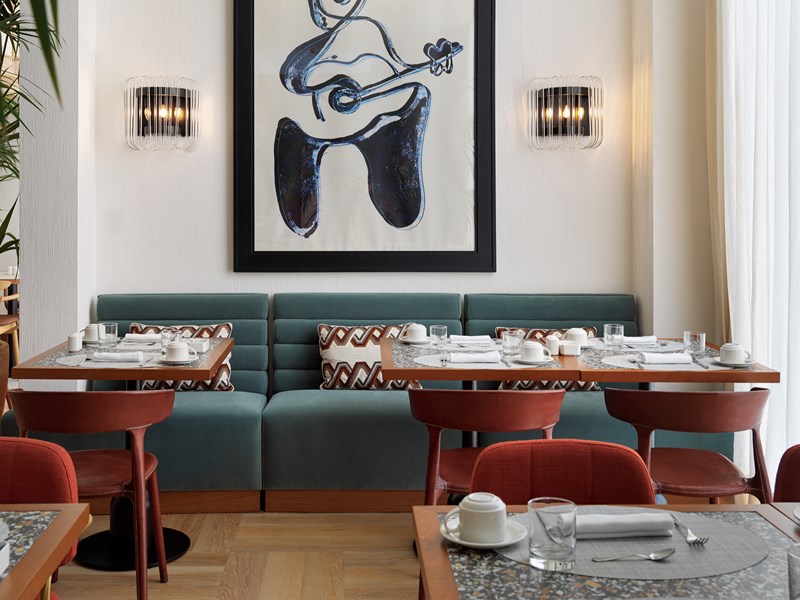 Repas variés pour tous les goûts au restaurant principal
