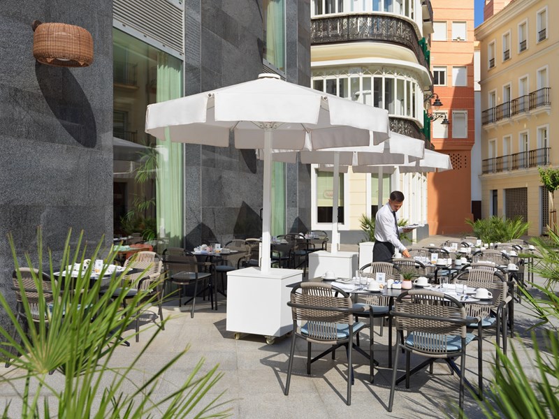La terrasse du restaurant