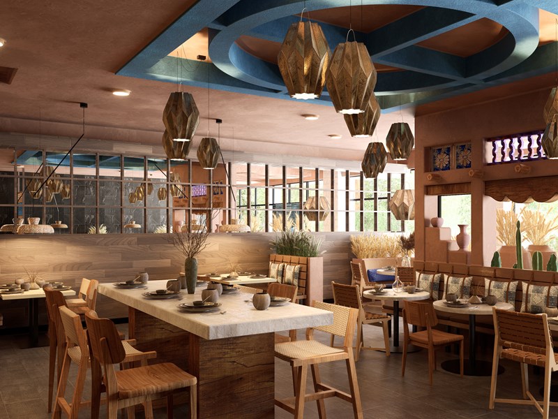 Une cuisine aux influences hispaniques au restaurant El Camino