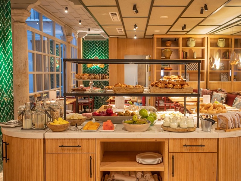 Le cadre chaleureux du restaurant