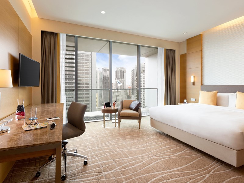 Deluxe Room de l'hôtel Jen Orchardgateway Singapore