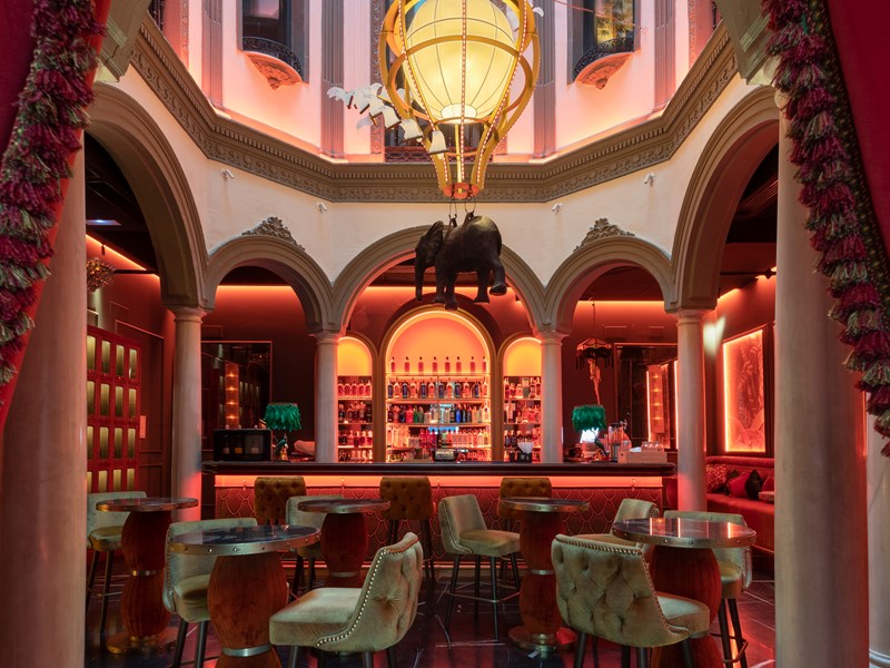 Le club de l'hôtel Lobby à Séville