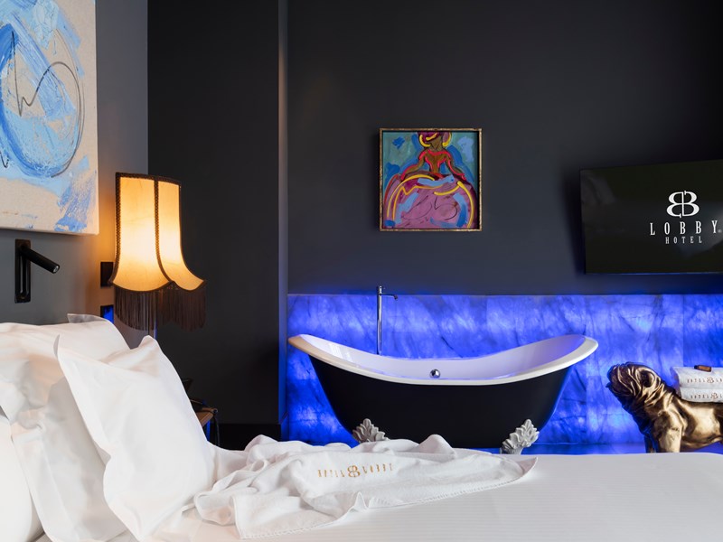 La décoration audacieuse d'une Rio Suite