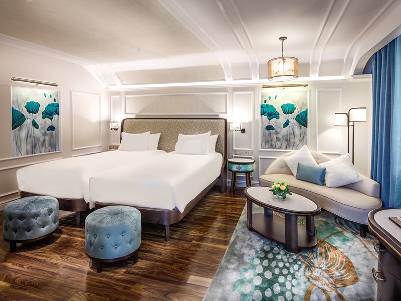 Deluxe Room de l'Hotel Royal Hoi An au Vietnam