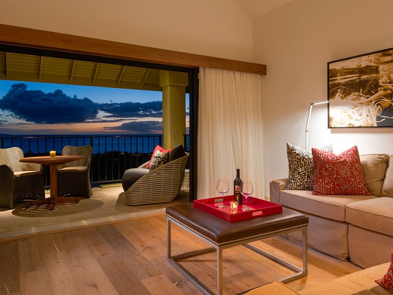 Ocean View Suite de l'hôtel Wailea à Hawaii