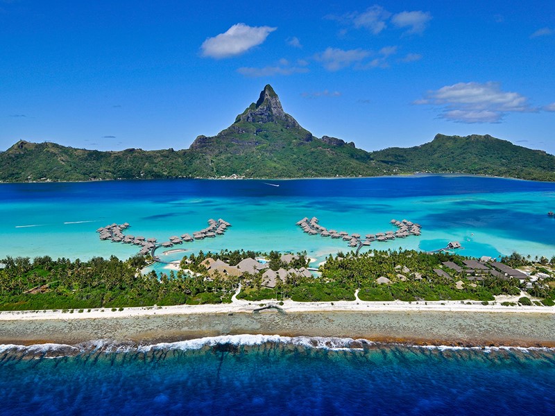 L'un des plus beaux hôtels de Bora Bora