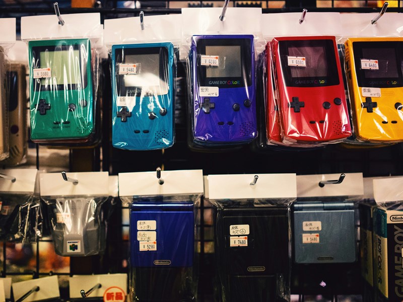 Chinez des anciennes Game Boy 
