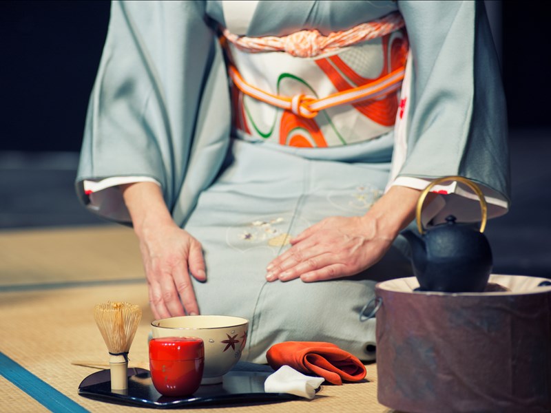 Vivez une cérémonie du thé privative