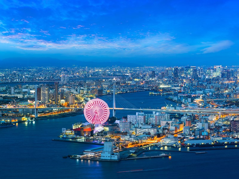 Osaka, entre néons et effervescence