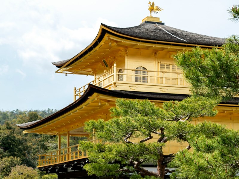 La sublime Pagode d'Or à Kyoto