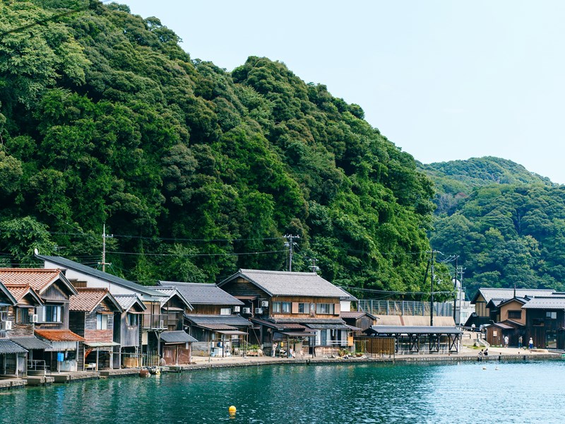 Le village de pêcheurs d'Isé 