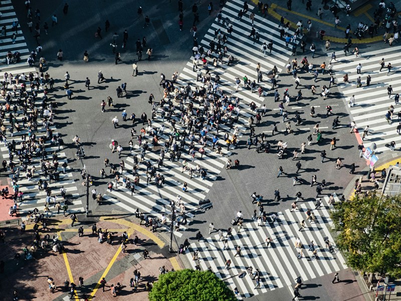 Le passage piéton le plus célèbre a monde