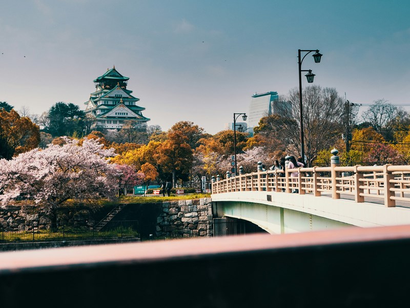 Le château d'Osaka