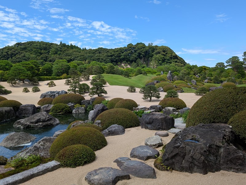 Un jardin japonais traditionnel