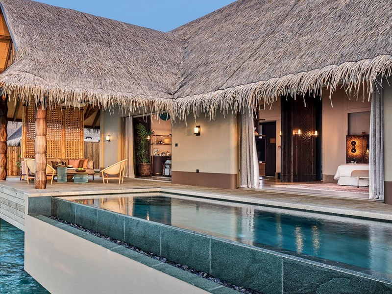 Sunset Luxury Water Villa with Pool