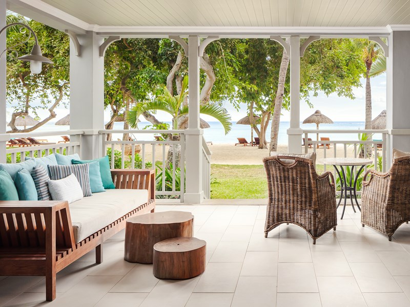 Terrasse de la Heritage Beach Junior Suite