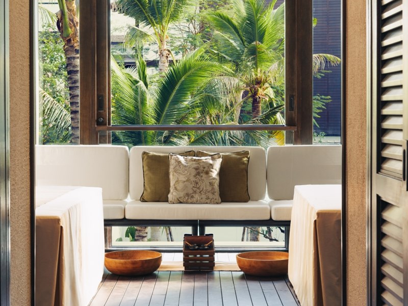 La salle de soin du spa