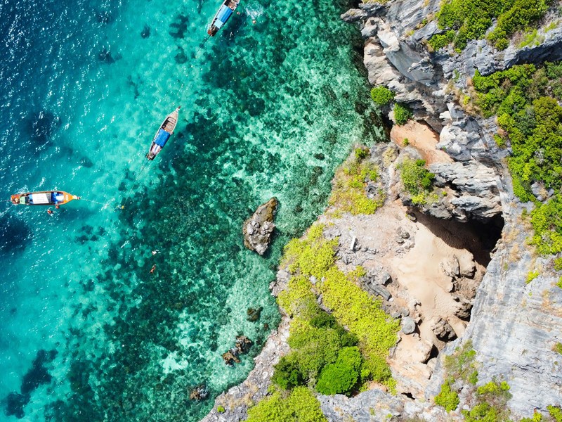 Les paysages naturels exceptionnels autour de Phuket