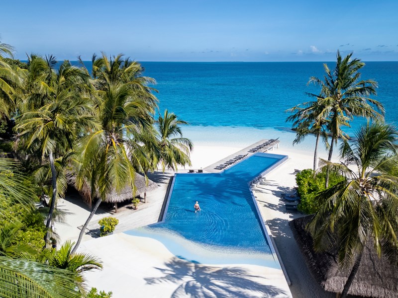 Des piscines avec vue sur l’horizon