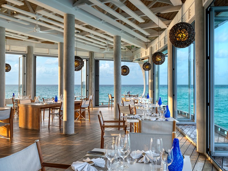 Les saveurs de la mer au restaurant The Reef