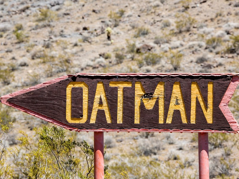 Découvrez des reconstitutions de scènes du Far West à Oatman