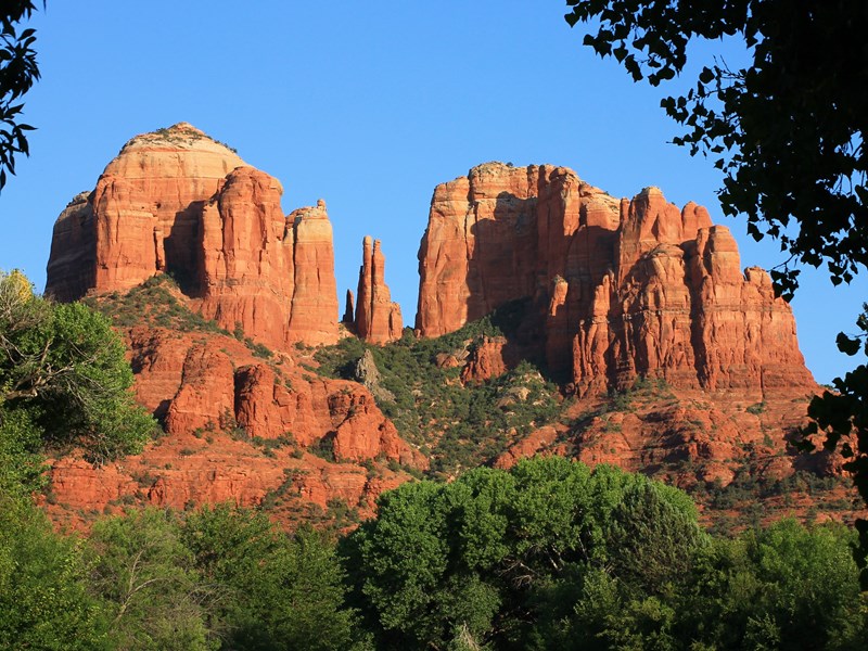 Les formations de grès rouge de Sedona