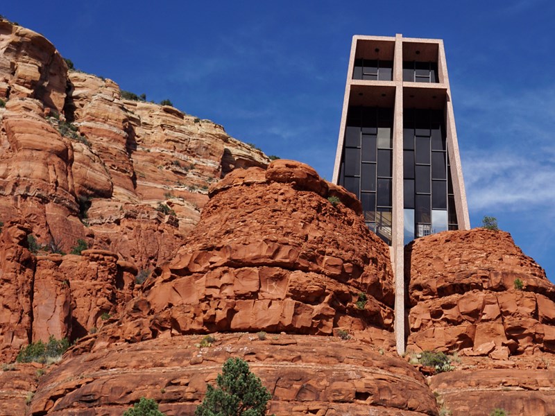 La célèbre Cathedral Rock à Sedona