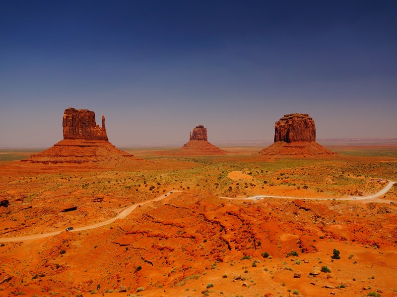 Les silhouettes iconiques de Monument Valley