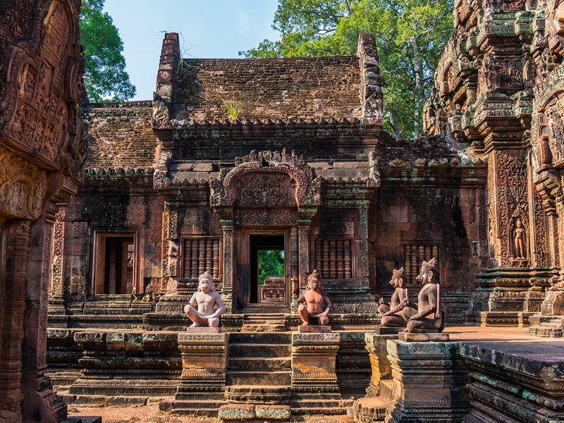 Sanctuaire de Banteay Srei à Siem Reap