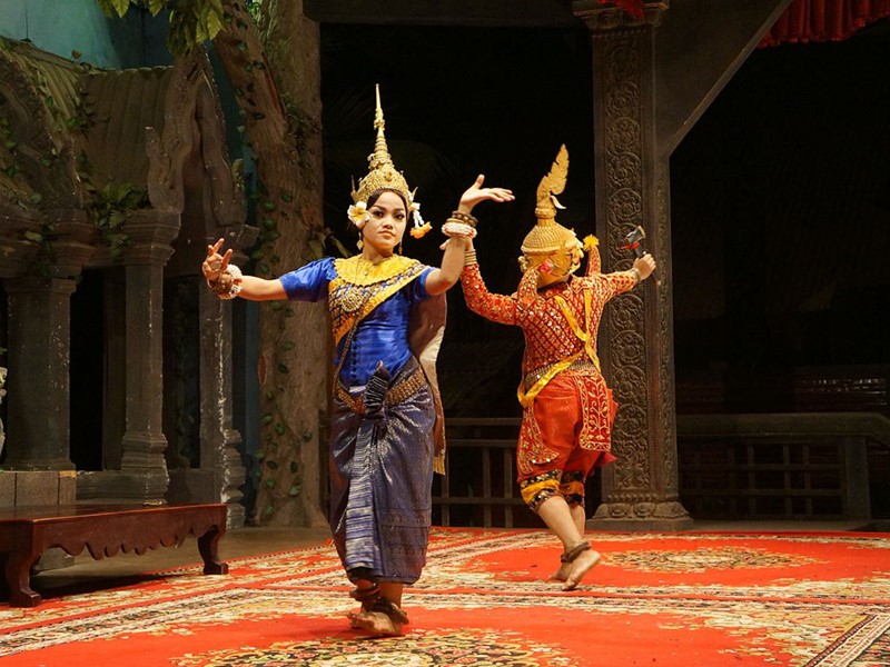 Spectacle de danse Apsara à Siem Reap