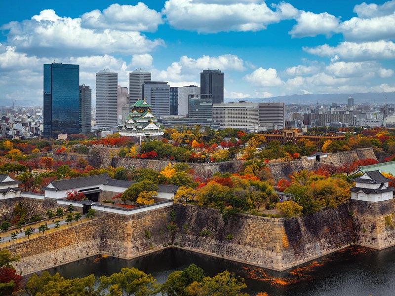 Visitez Osaka, ville en plein cœur de la région du Kansai
