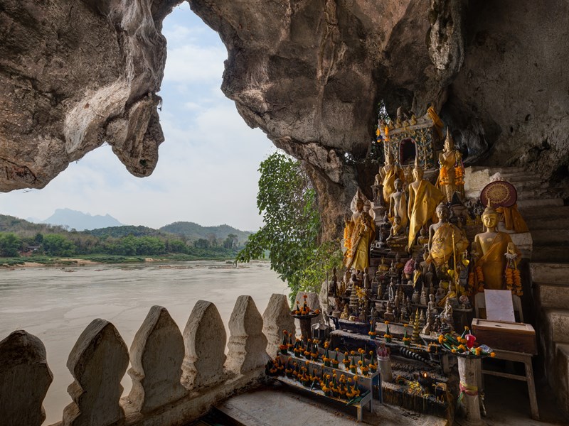 Les grottes sacrées de Pak Ou