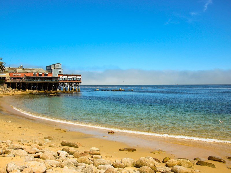 La plage de Monterey