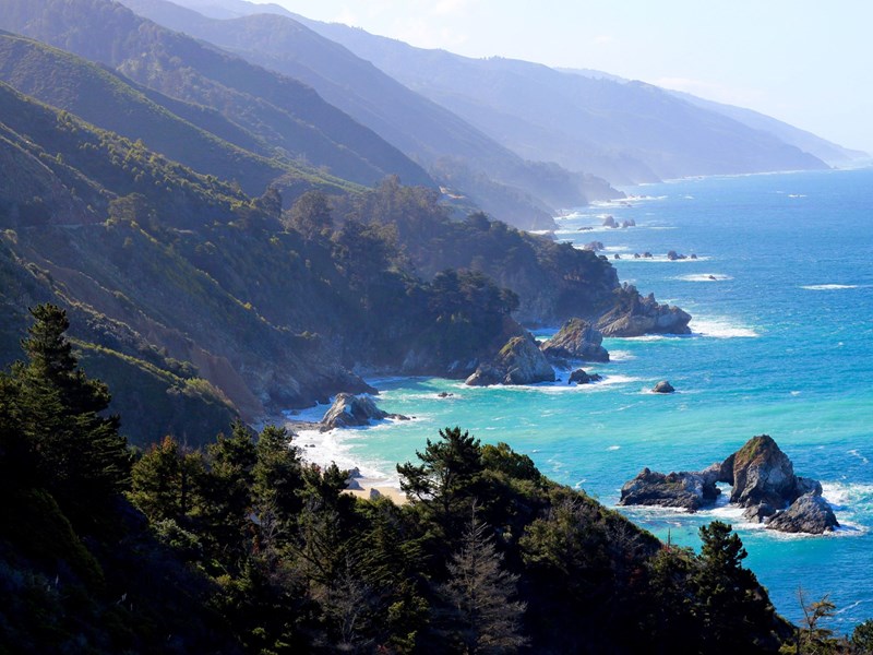Big Sur et la côte pacifique