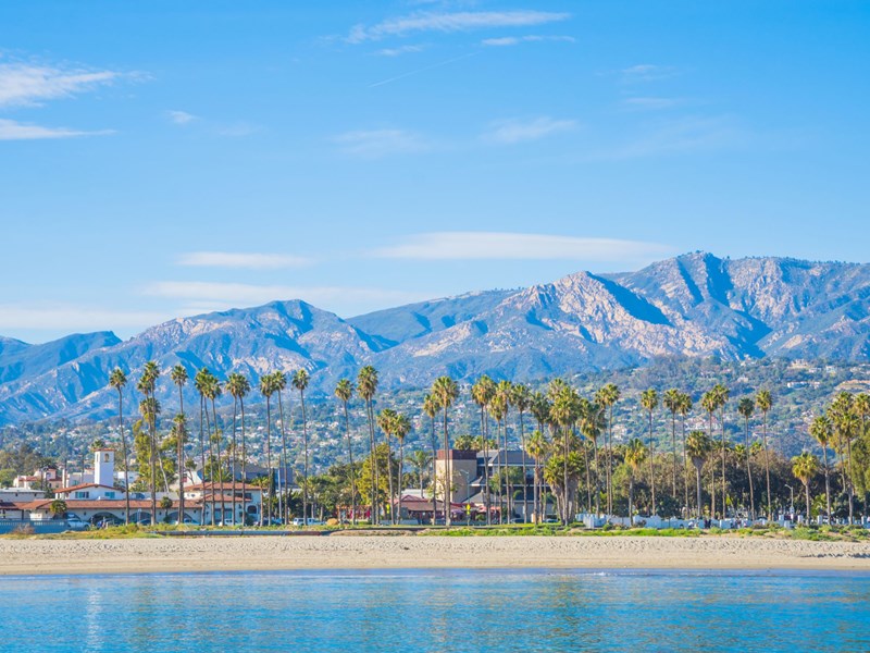Santa Barbara, entre mer et montagnes