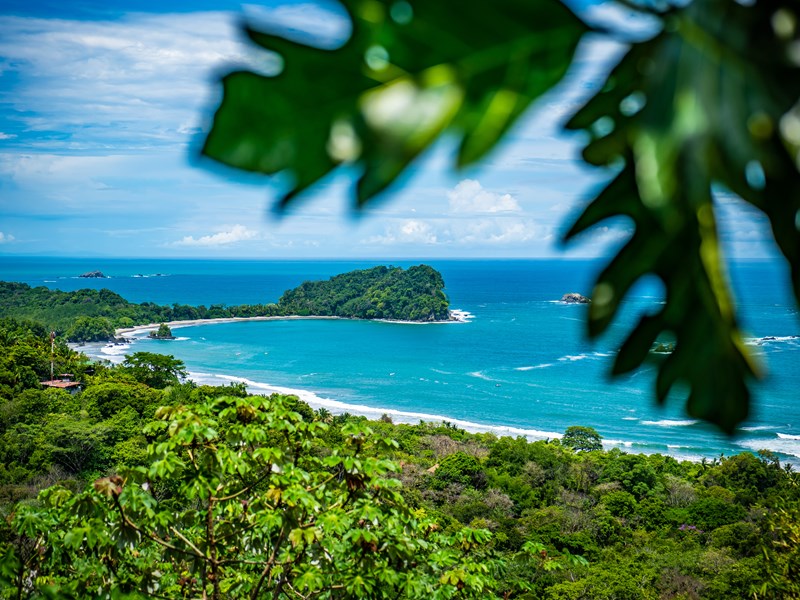 La vue sur la baie depuis La Mariposa