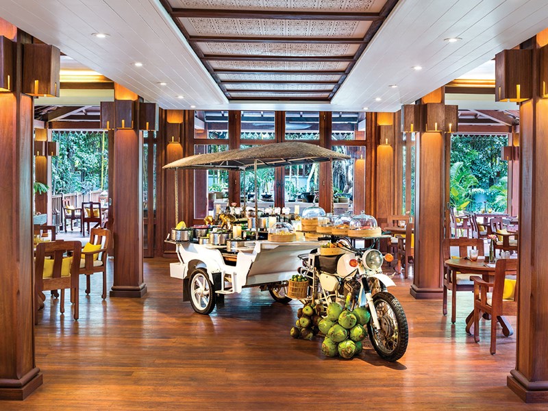 Le restaurant Spice Circle de La Résidence d'Angkor