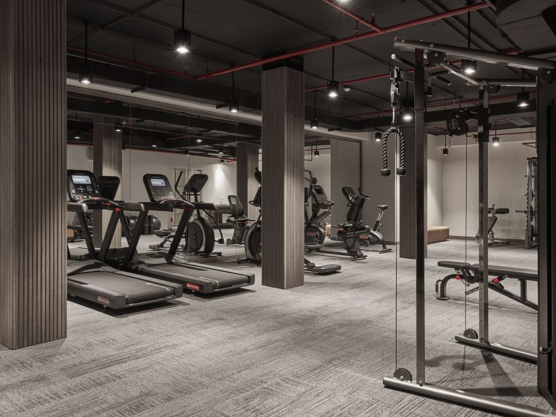 Restez actif grâce à la salle de fitness