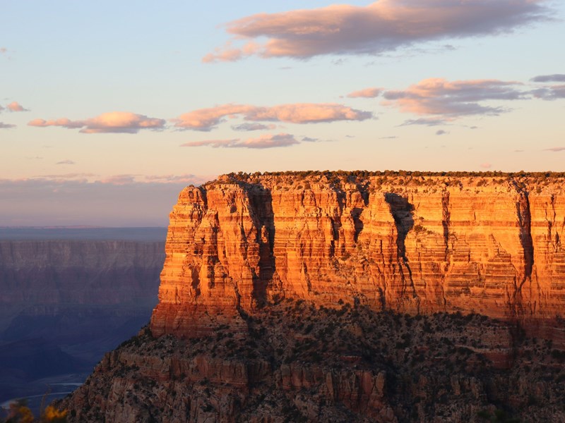 l'immensité du Grand Canyon