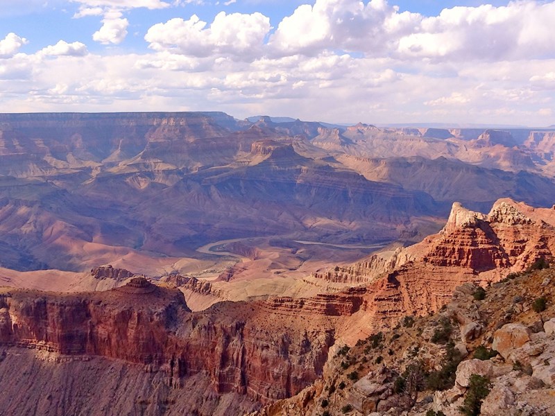 l'immensité du Grand Canyon