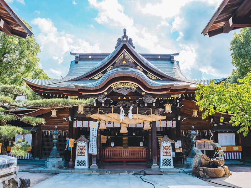 Le sanctuaire le plus célèbre de Fukuoka
