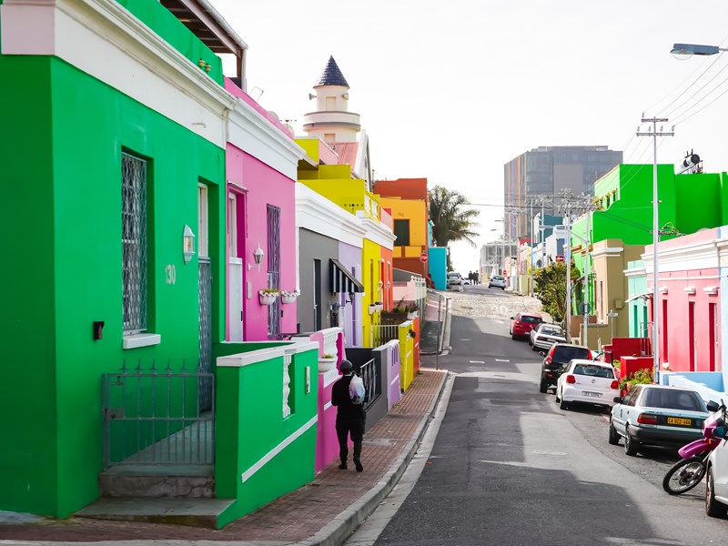 Le coloré quartier malais de Bo-Kaap