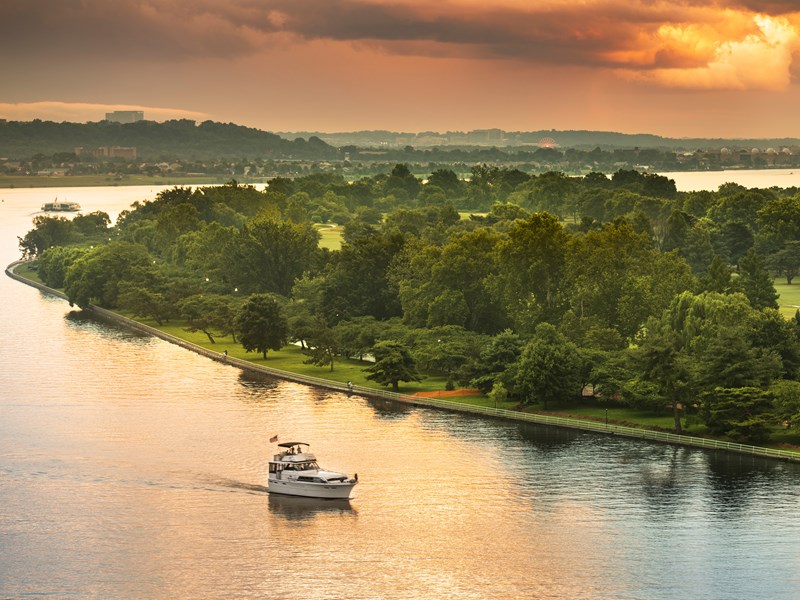 Faites une croisière sur la rivière Potomac