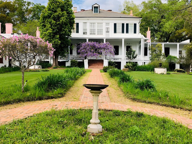 La Brandon Hall Plantation à Natchez